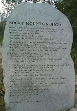 lyrics rocky mountain high john denver